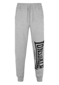 Зауженные брюки LONSDALE, пятнистый серый