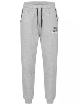 Зауженные брюки LONSDALE, пятнистый серый