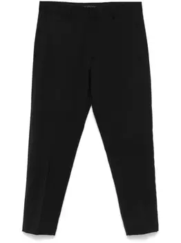 Зауженные брюки Low Brand, черный