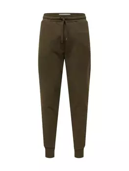 Зауженные брюки Lyle & Scott, оливковое