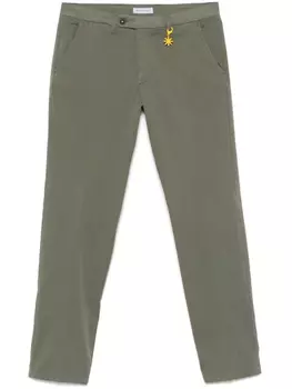 Зауженные брюки Manuel Ritz, зеленый