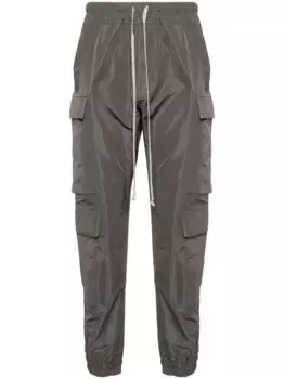 Зауженные брюки Mastodon Megacargo Rick Owens, серый