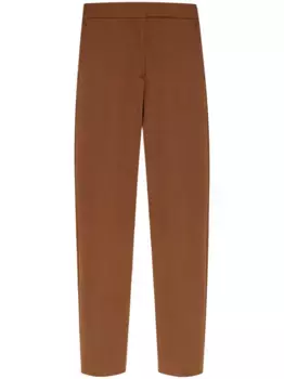 Зауженные брюки MAX MARA, коричневый