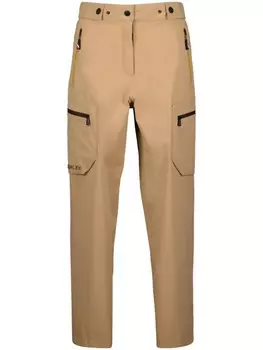 Зауженные брюки Moncler Grenoble, нейтральный цвет