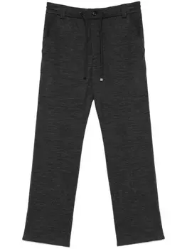 Зауженные брюки Moncler, серый