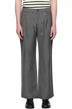 Зауженные брюки N.Hoolywood, серый