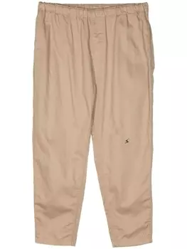 Зауженные брюки на резинке в талии Undercover, бежевый