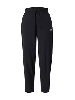 Зауженные брюки new balance Essentials, черный