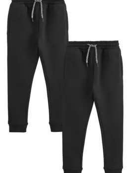 Зауженные брюки Next, черный