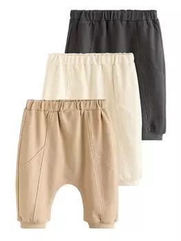 Зауженные брюки Next, цвет Camel/Black/Wool white