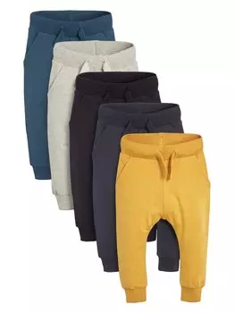 Зауженные брюки Next, цвет marine blue/Mustard/mottled grey/Black