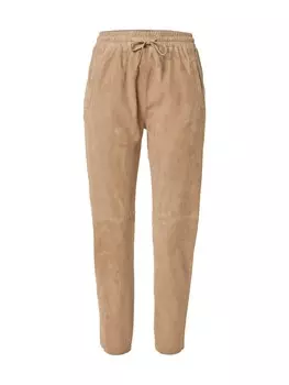 Зауженные брюки OAKWOOD GIFT, светло-бежевый