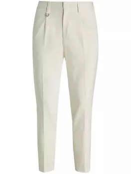 Зауженные брюки Paolo Pecora, белый