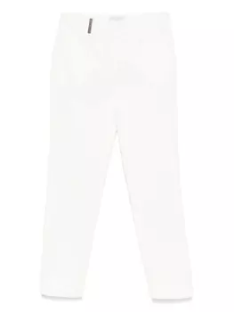 Зауженные брюки Peserico, белый