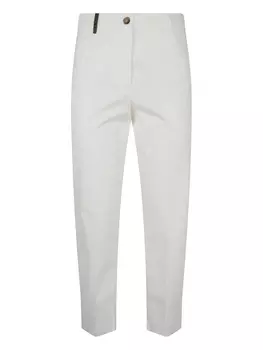 Зауженные брюки Peserico, белый