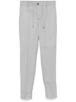 Зауженные брюки Peserico, серый