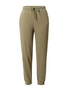 Зауженные брюки PIECES Chilli, хаки