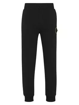 Зауженные брюки Plein Sport Tiger, черный