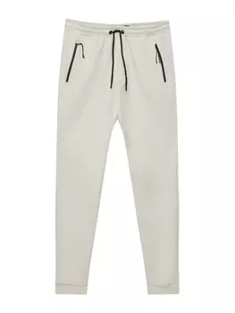 Зауженные брюки Pull&Bear, песок