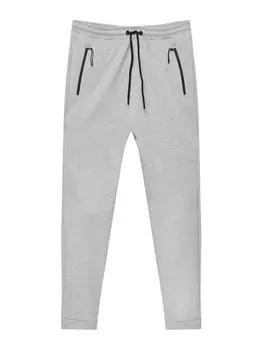 Зауженные брюки Pull&Bear, светло-серый