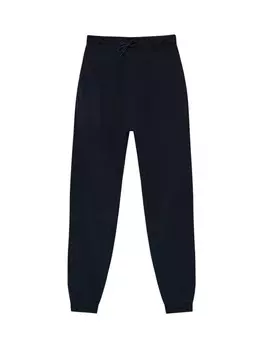 Зауженные брюки Pull&Bear, темно-синий