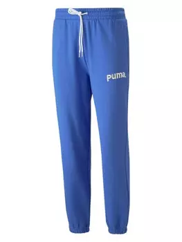 Зауженные брюки Puma, синий