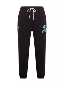 Зауженные брюки Puma Team, черный