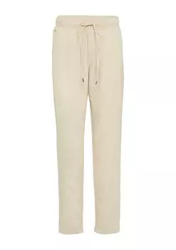 Зауженные брюки QS, кремовый