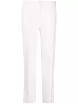 Зауженные брюки Ralph Lauren Collection, нейтральный цвет