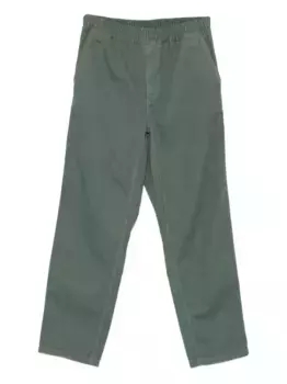 Зауженные брюки с эластичным поясом CARHARTT WIP, зеленый
