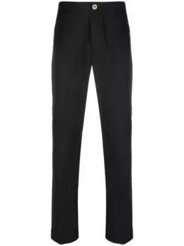 Зауженные брюки с декором Medusa Biggie VERSACE, черный