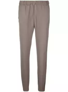 Зауженные брюки с кулиской Fabiana Filippi, коричневый