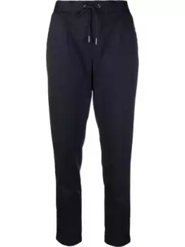 Зауженные брюки с кулиской Fabiana Filippi, синий