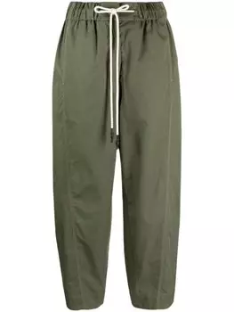 Зауженные брюки с кулиской Lee Mathews, зеленый