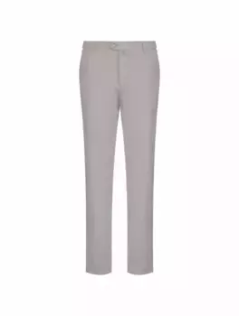 Зауженные брюки с логотипом Kiton, серый