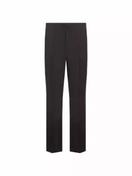 Зауженные брюки с логотипом Moncler, черный