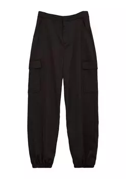 Зауженные брюки s.Oliver, черный