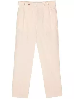 Зауженные брюки с ремешками Alysi, розовый