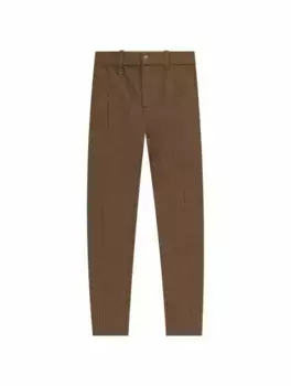 Зауженные брюки с узором Ralph Lauren, коричневый