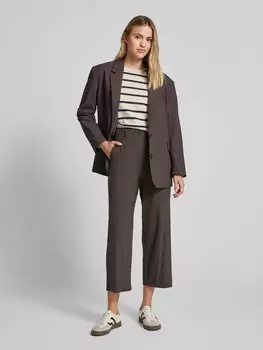 Зауженные брюки со шлевками для ремня, модель «KABIRD» American Vintage, темно-коричневый