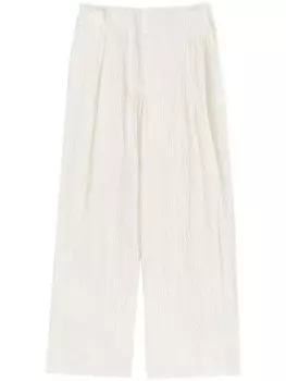 Зауженные брюки со складками Bimba y Lola, серый