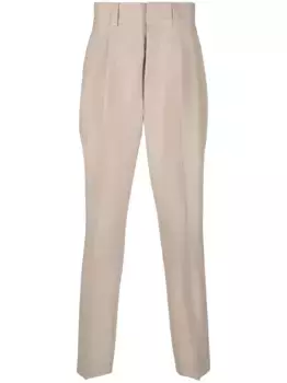 Зауженные брюки со складками Fear Of God, нейтральный