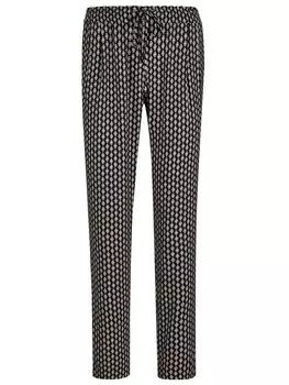 Зауженные брюки со складками спереди MADELEINE, черный