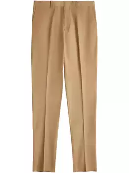 Зауженные брюки со складками TOD'S, нейтральный