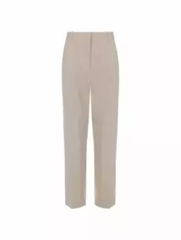 Зауженные брюки со стрелками Theory, серый