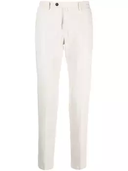 Зауженные брюки средней посадки Briglia 1949, нейтральный