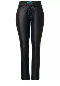 Зауженные брюки Street One, черный