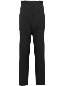 Зауженные брюки строгого кроя JIL SANDER, серый