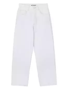 Зауженные брюки Sunnei, белый