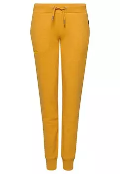 Зауженные брюки Superdry, карри